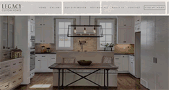 Desktop Screenshot of legacycustomhomes.com