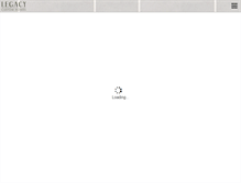 Tablet Screenshot of legacycustomhomes.com